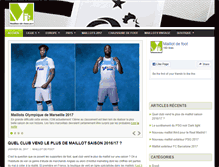 Tablet Screenshot of maillot-de-foot.net